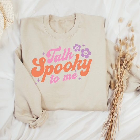 Talk Spooky to Me Crewneck