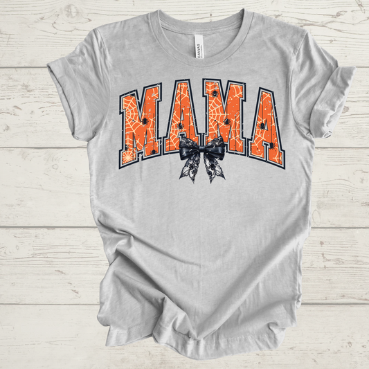 Mama + Mini Halloween Web Tshirt Set