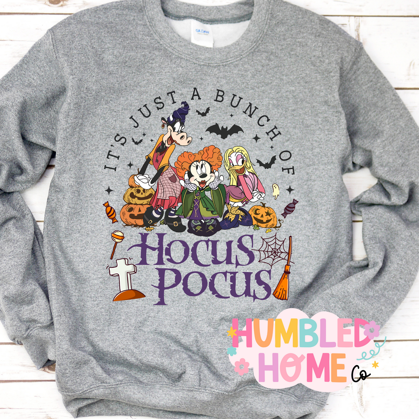 YOUTH + ADULT Mouse Halloween Crewneck and Tshirt