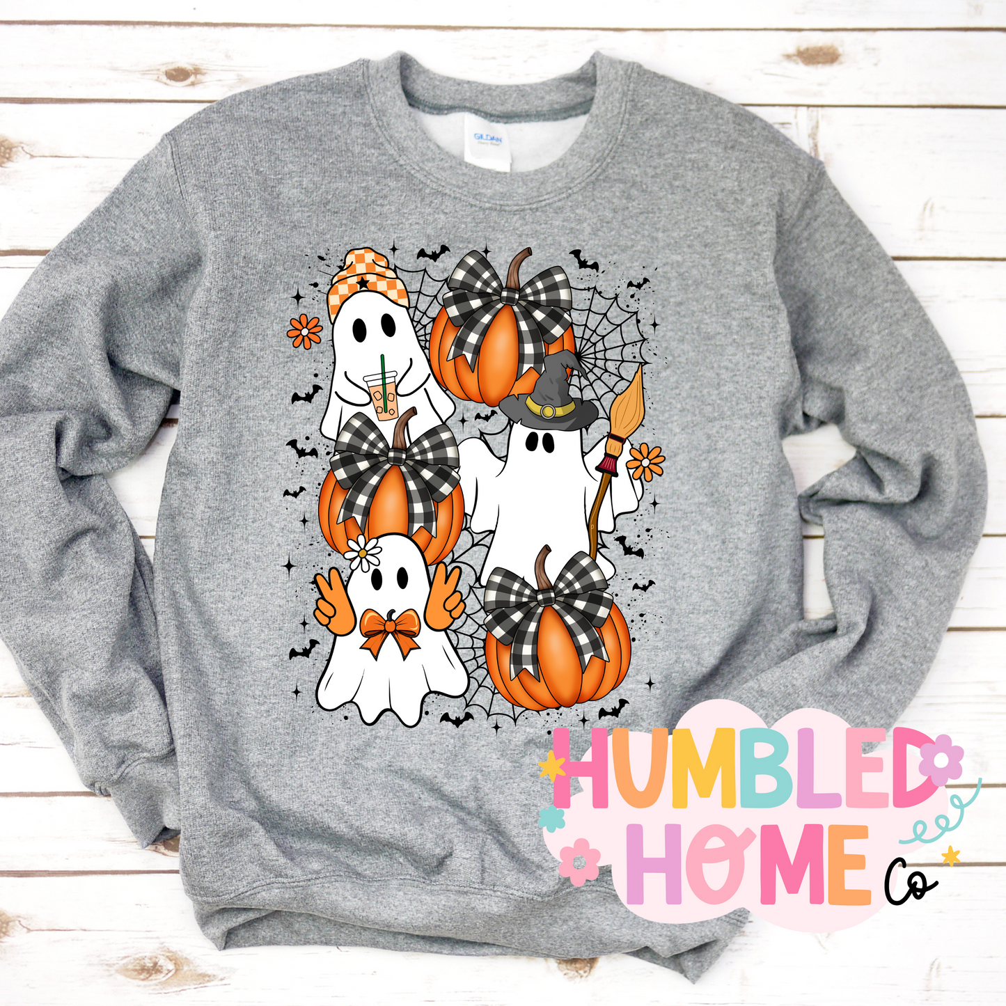 YOUTH + ADULT Retro Halloween Crewneck/Tshirt